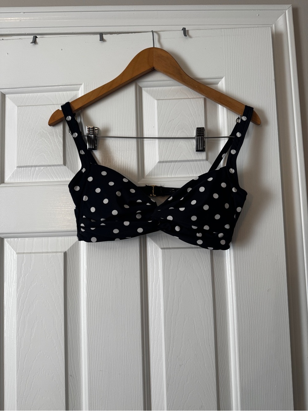 Marina West Polka Dot High Waist Bikini Swim Set | Top M / Bottom L